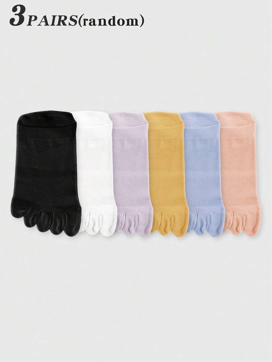 3 Pairs White Mesh Toe Socks F - Ankle Sock Low Cut recensione e prezzo