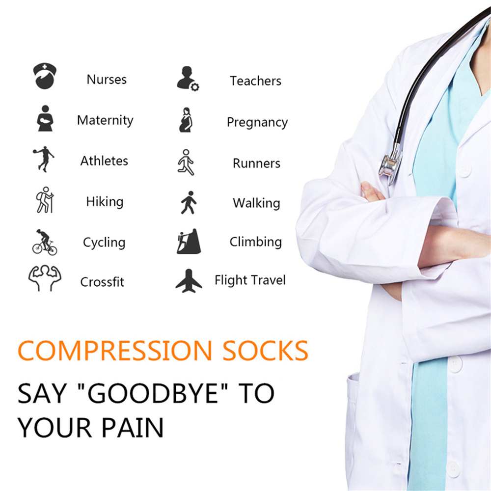 5 Pair/Pack Compression Socks  - Compression Sock Medical recensione e prezzo