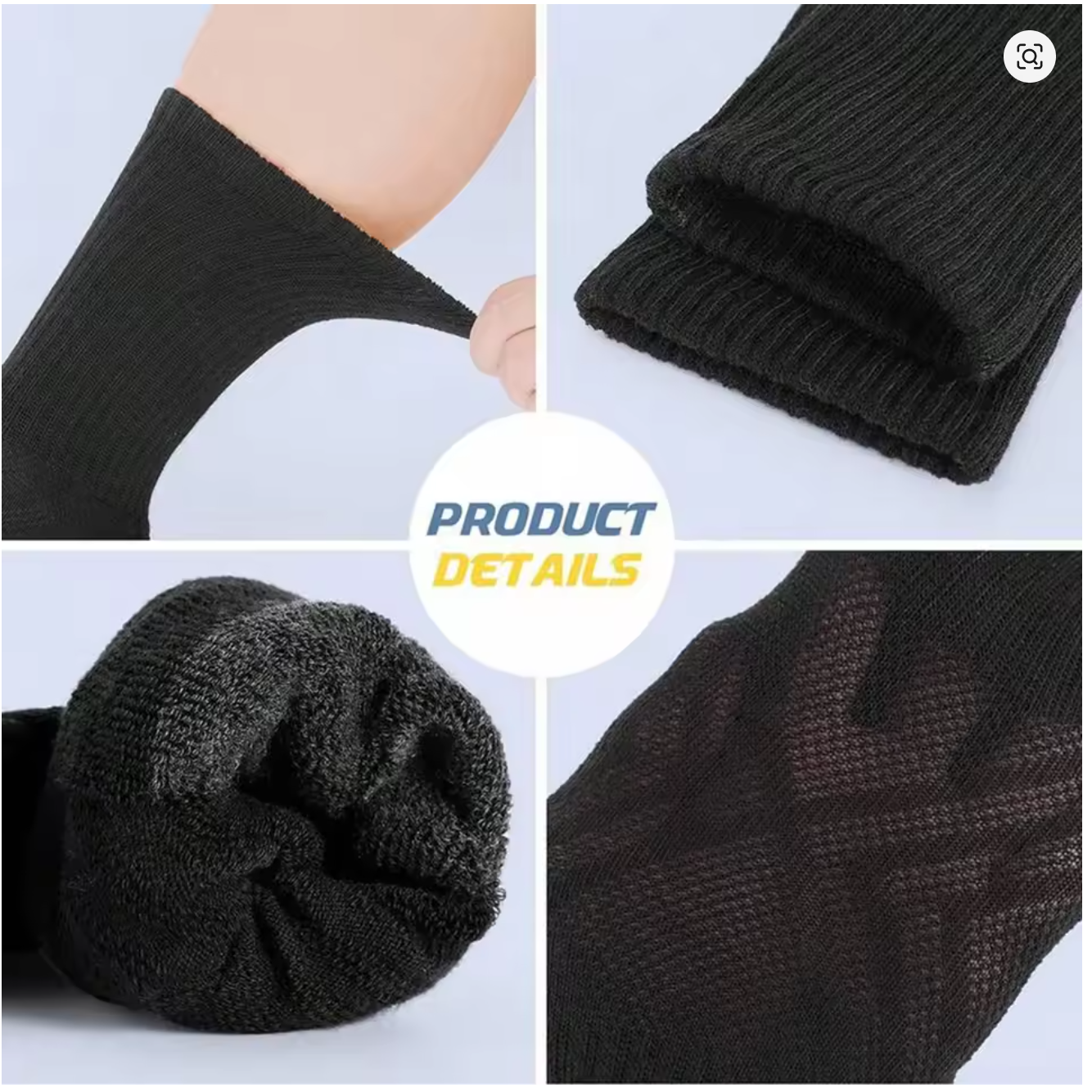 Men's 6 Pairs Pack High Perfor - Cotton Crew Sock Pack recensione e prezzo