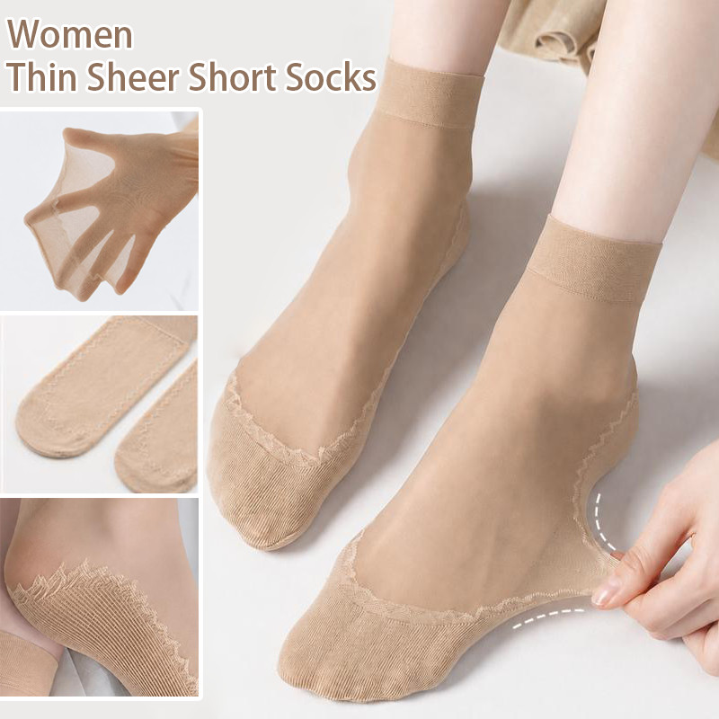 10Pairs Ultra-Sheer Invisible  - Invisibility Sock Loafer recensione e prezzo