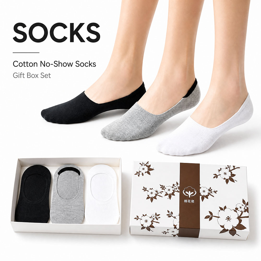 6 Pairs Unisex Cotton No Show  - Invisibility Sock Loafer recensione e prezzo