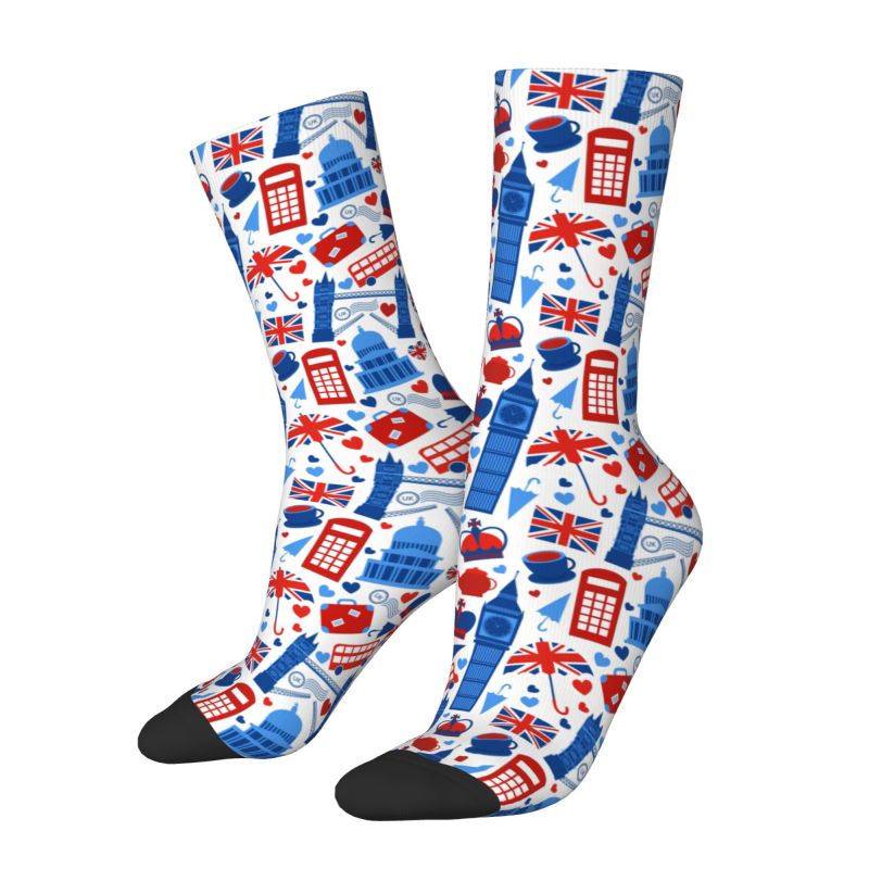 Custom Love The Union Jack Men - Dress Sock Men recensione e prezzo