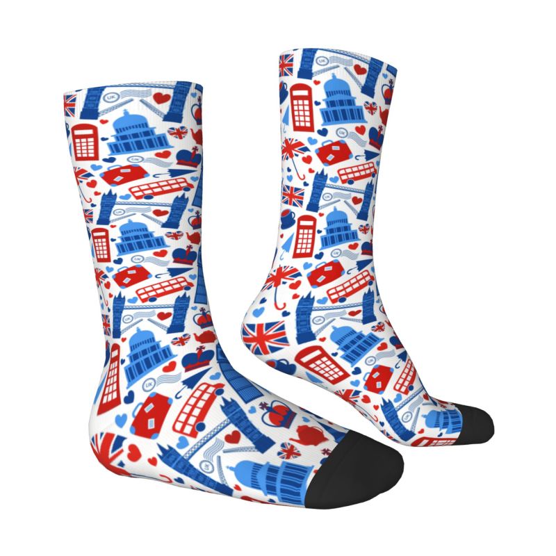 Custom Love The Union Jack Men - Dress Sock Men recensione e prezzo