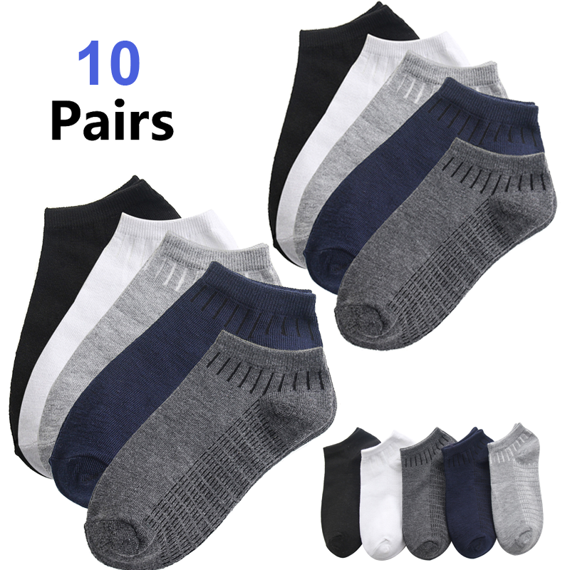 5/10 Pairs Men's Ankle Socks A - Ankle Sock Low Cut recensione e prezzo