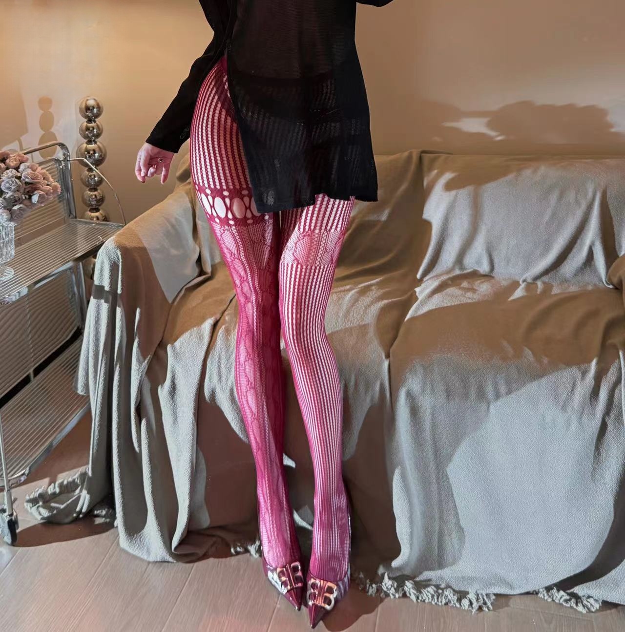 See-through Vintage AB-style L - Fishnet Stocking Women recensione e prezzo