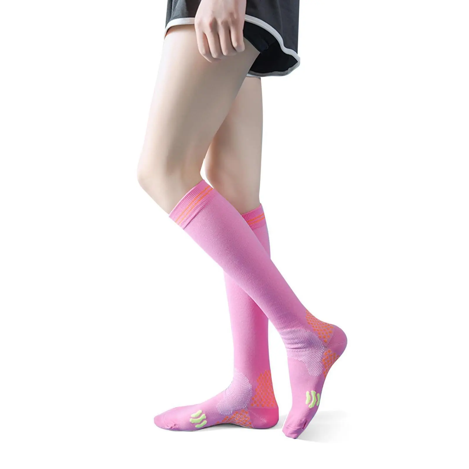 3 Pairs Compression Socks Unis - Knee High Sock Women recensione e prezzo