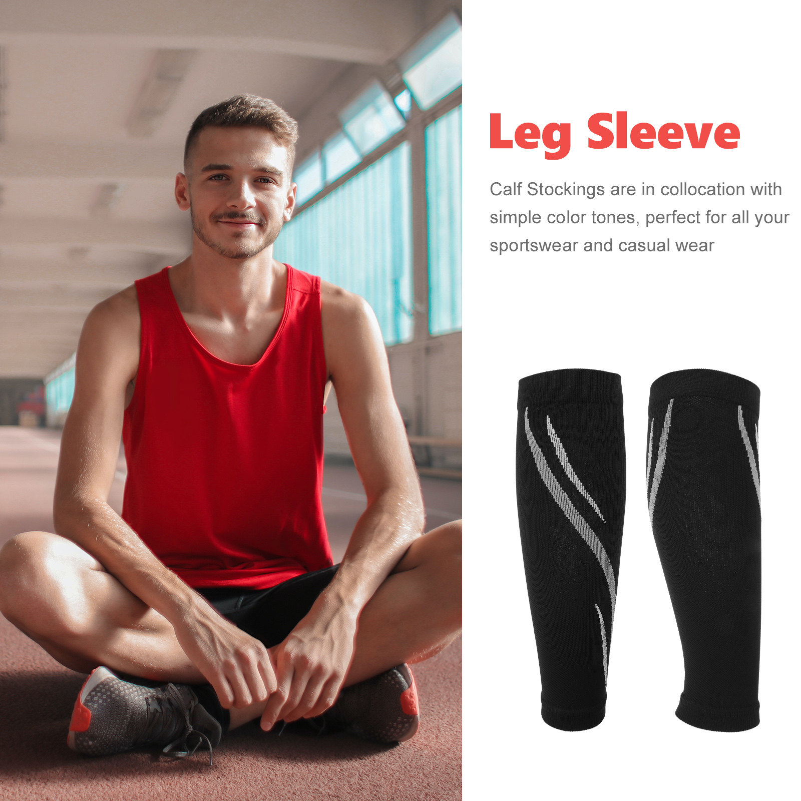 1Pair Calf Compression Socks B - Compression Sleeve Calf recensione e prezzo