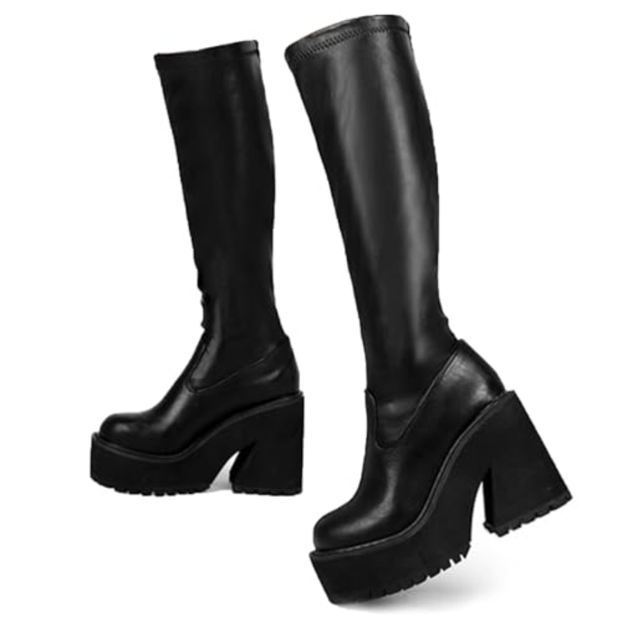 AMINUGAL Womens Elastic Knee H - Knee High Sock Women recensione e prezzo