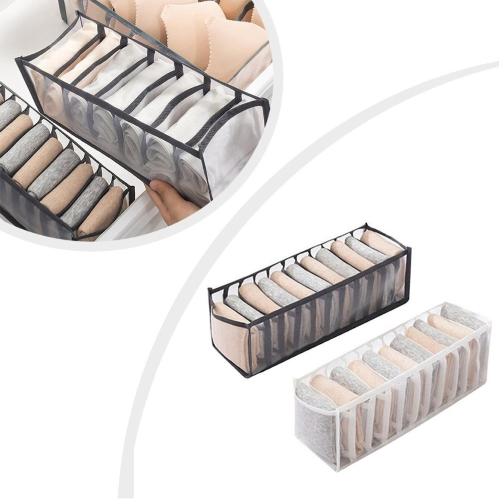 7 Grids Underwear Drawer Organ - Sock Organizer Tray recensione e prezzo