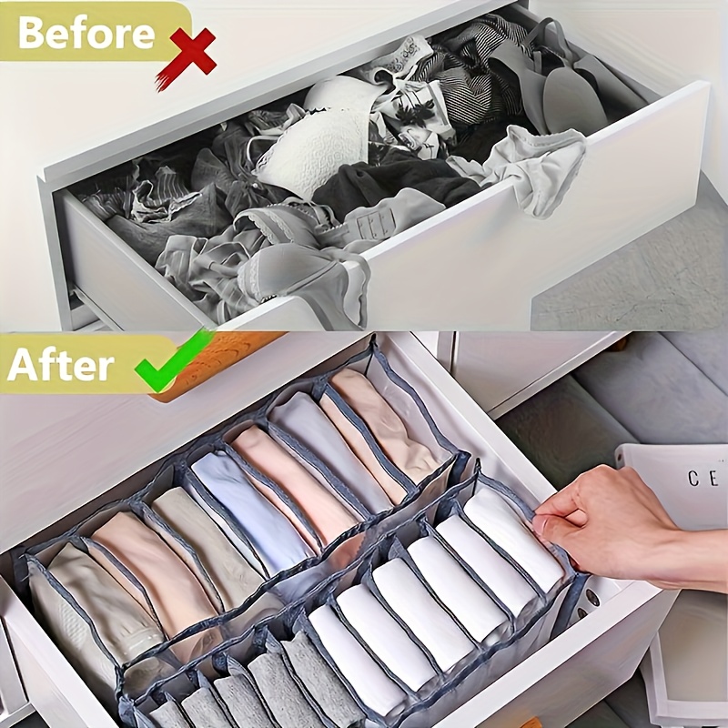 7 Grids Underwear Drawer Organ - Sock Organizer Tray recensione e prezzo