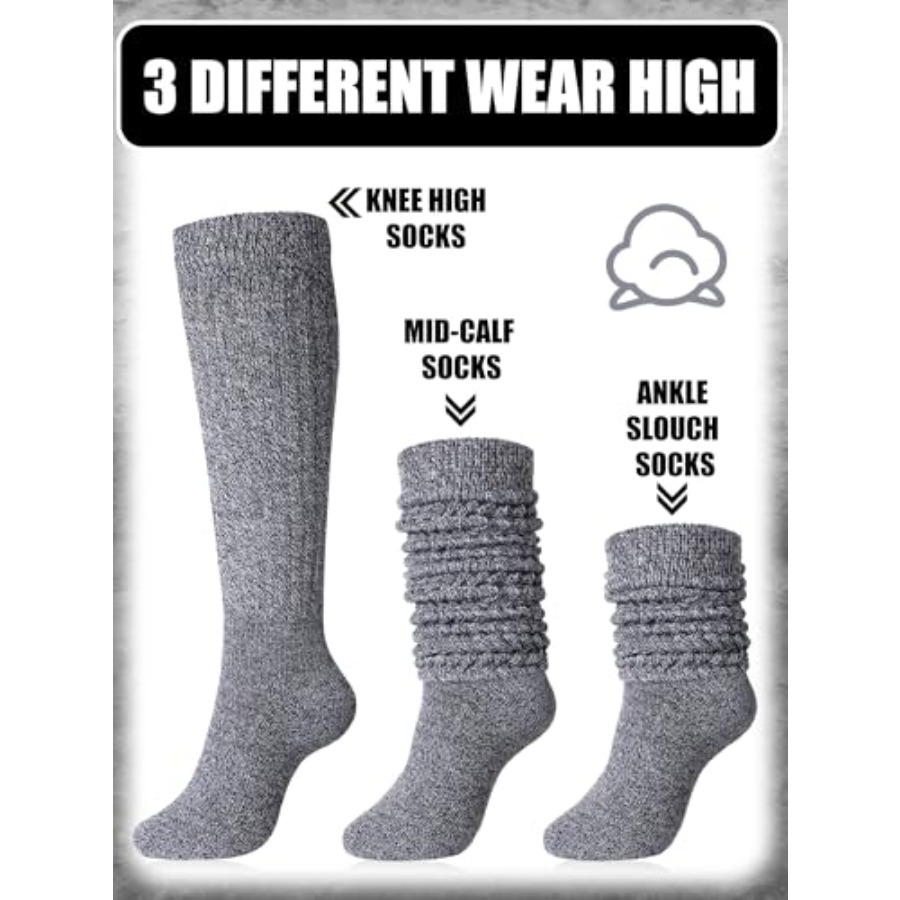 Glitopper Slouch Slouchy Socks - Boot Sock Slouchy recensione e prezzo