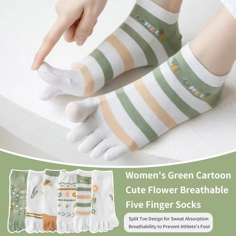 3 Pairs of Women's Spring and  - Toe Sock Split recensione e prezzo