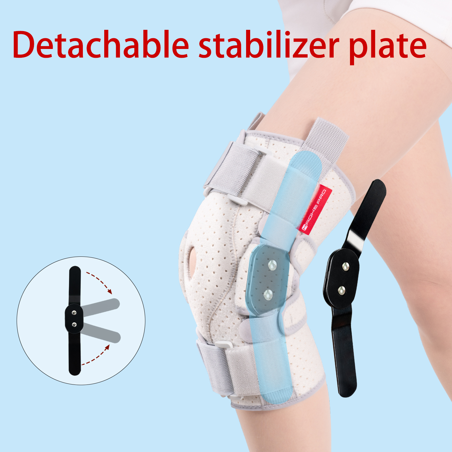 Adjustable knee sleeve with la - Compression Sleeve Calf recensione e prezzo