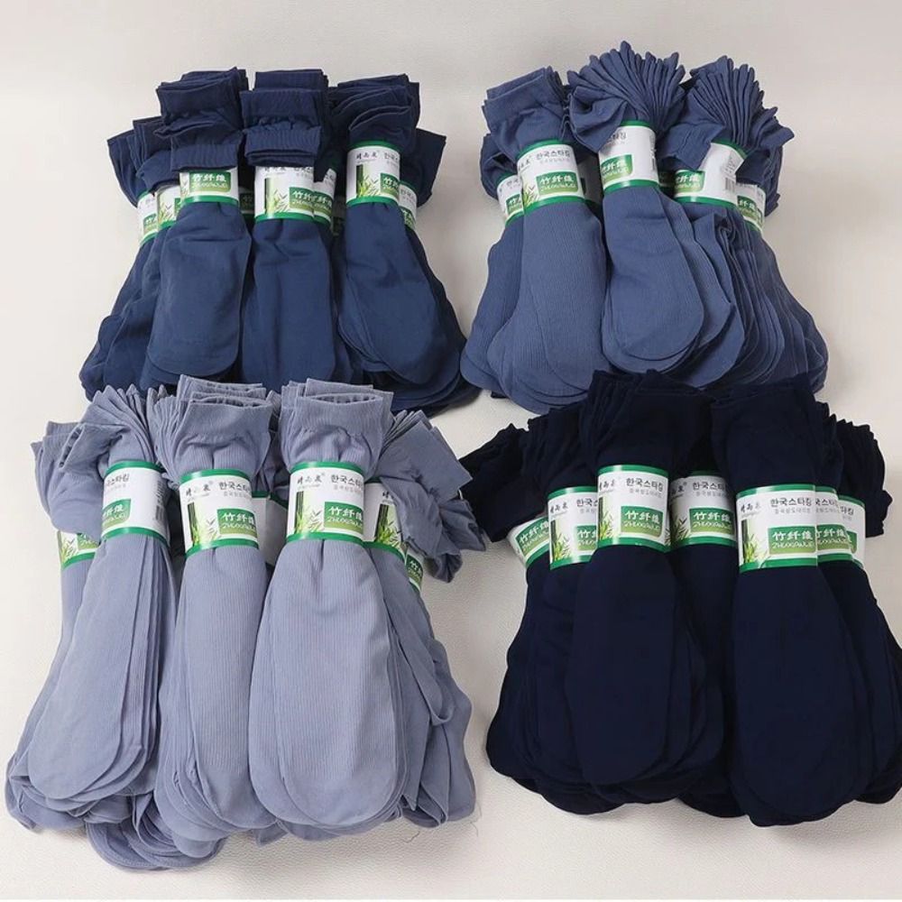 10pairs New Breathable Men Ice - Silk Sock Bamboo recensione e prezzo