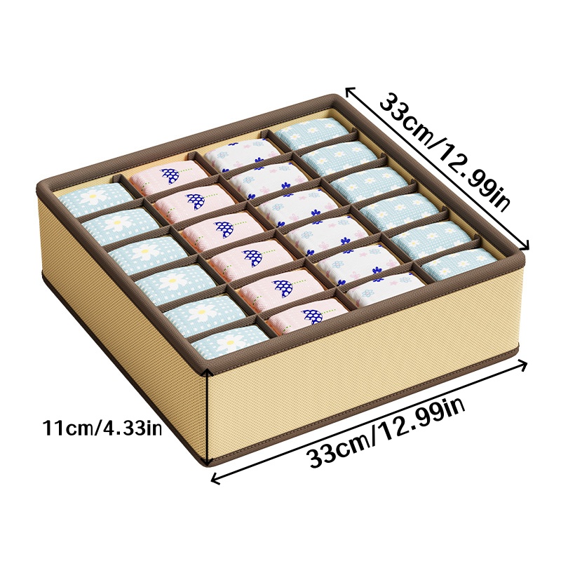 1pc 24grids Cabinet Underwear  - Sock Organizer Tray recensione e prezzo