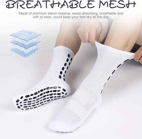 AMLANG Men's Non Slip Grip Soc - Grip Sock Yoga recensione e prezzo