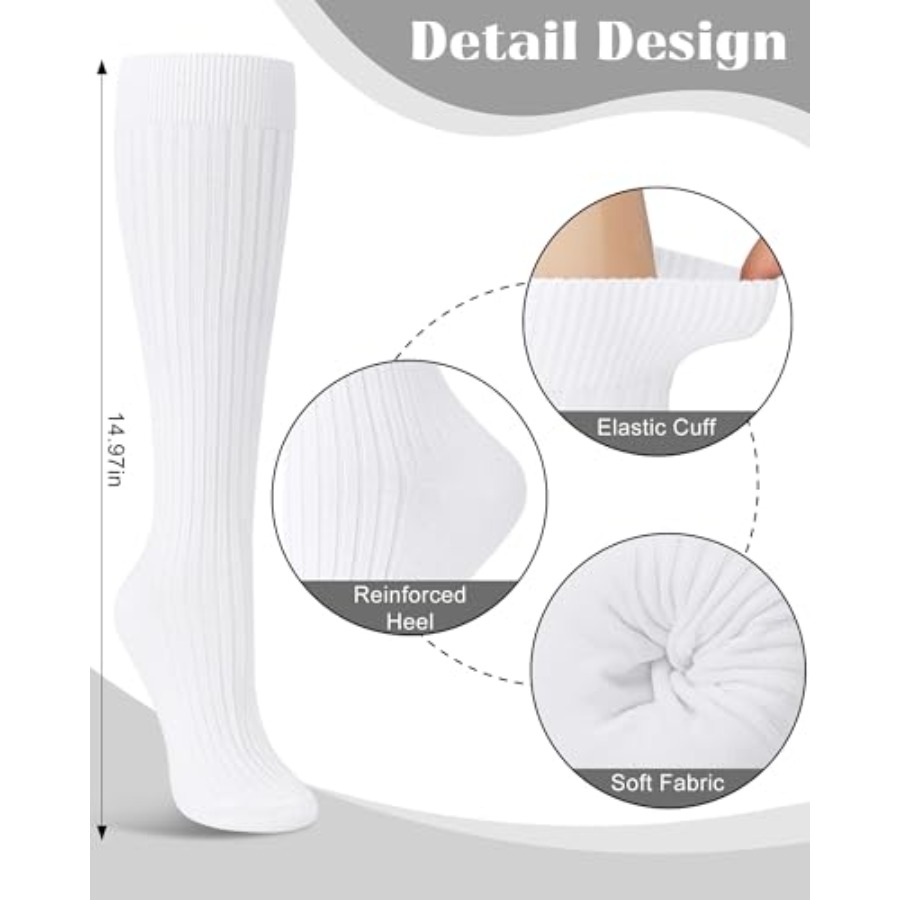 Justay 3 Pairs Womens Knee Hig - Boot Sock Slouchy recensione e prezzo