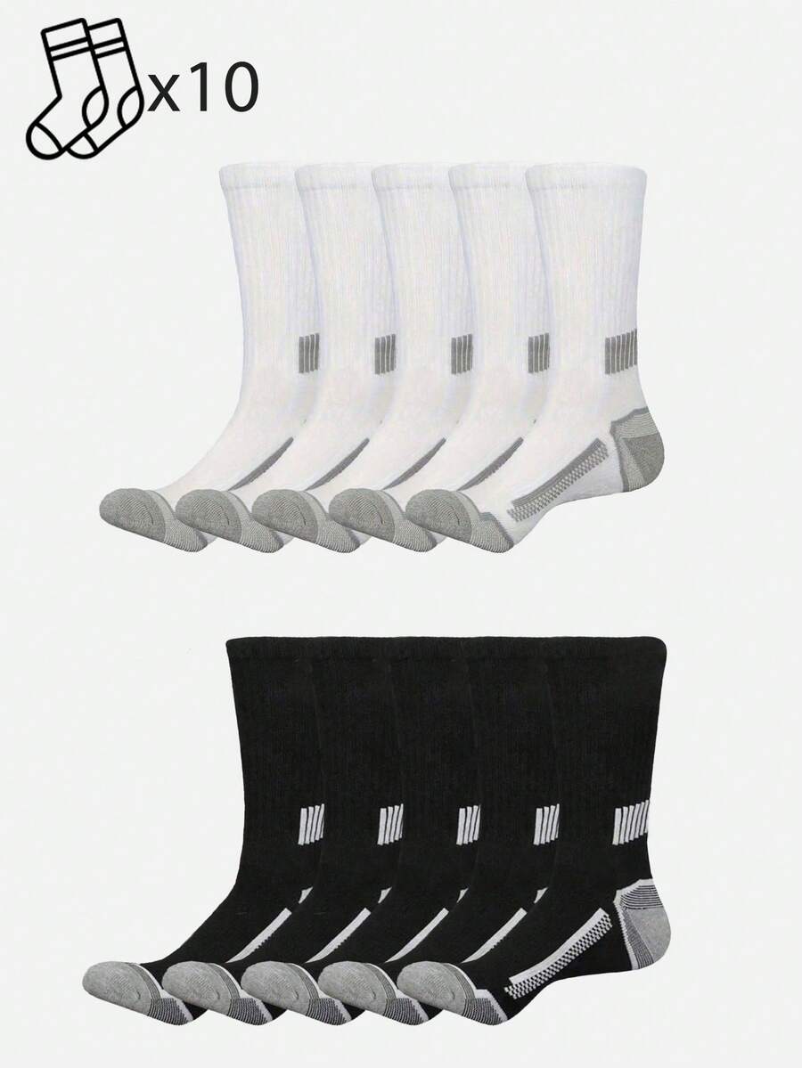 20 Pairs Mens Striped Cushione - Athletic Sock Cushion recensione e prezzo