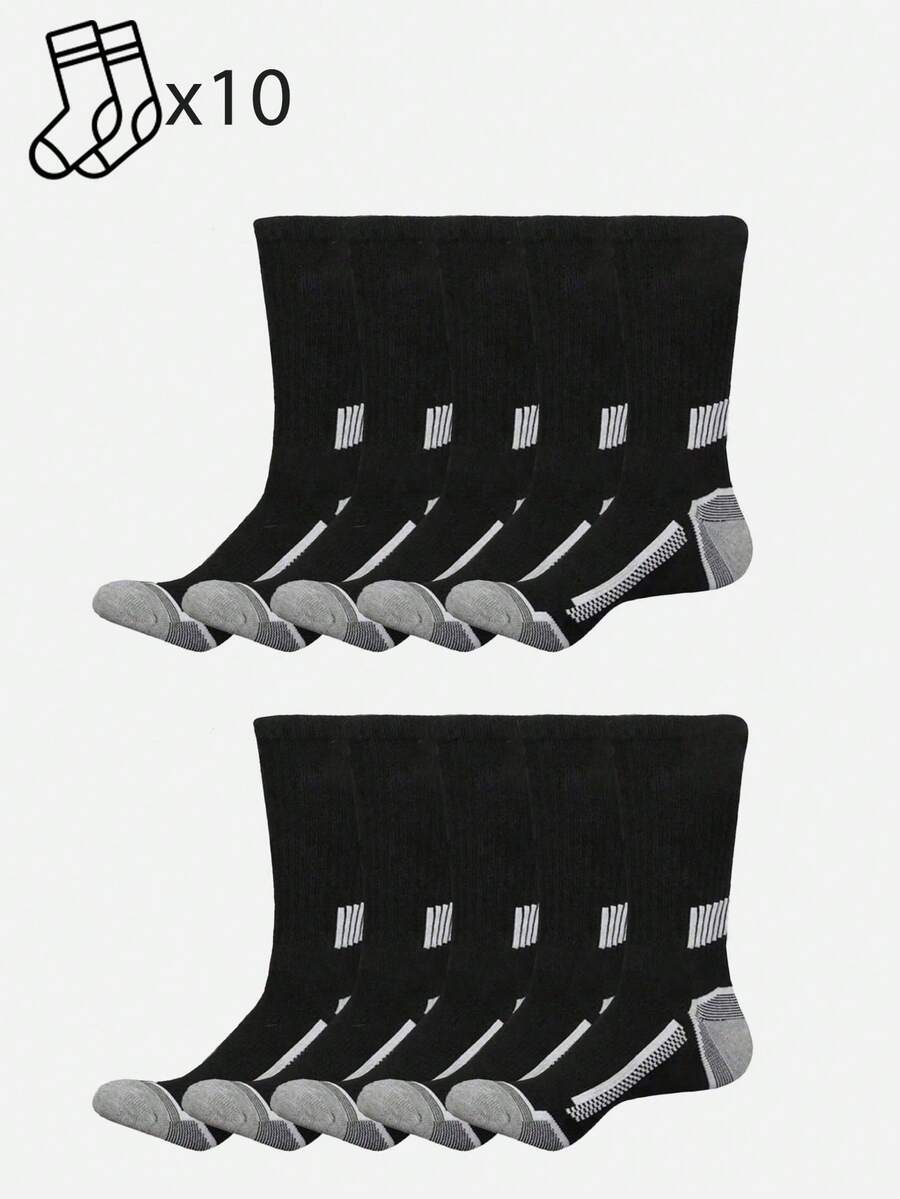 20 Pairs Mens Striped Cushione - Athletic Sock Cushion recensione e prezzo