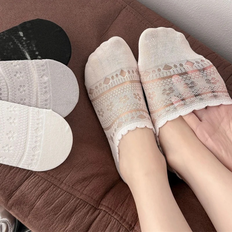 Lace Openwork Ballet Socks for - Invisibility Sock Loafer recensione e prezzo