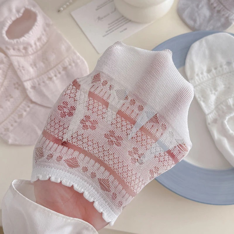 Lace Openwork Ballet Socks for - Invisibility Sock Loafer recensione e prezzo