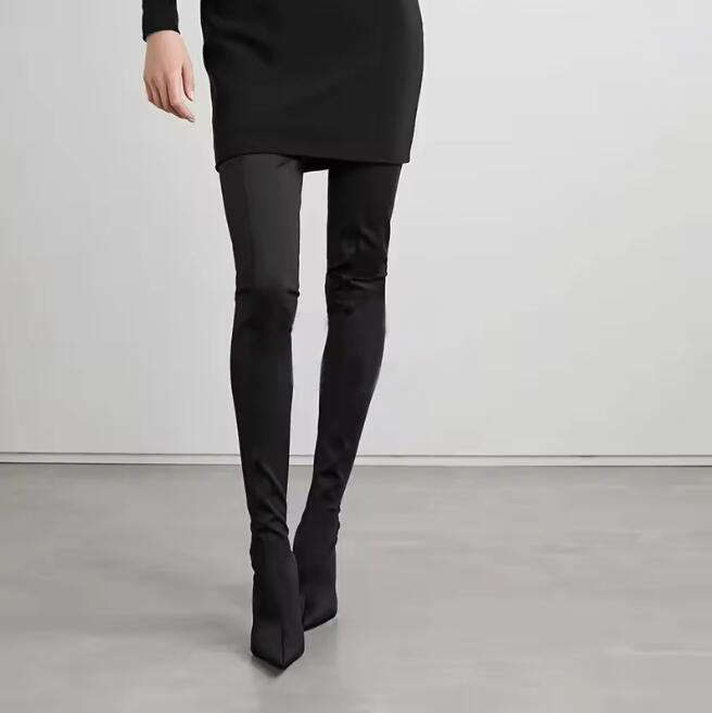 Sexy Leopard Over-the-Knee Str - Knee High Sock Women recensione e prezzo