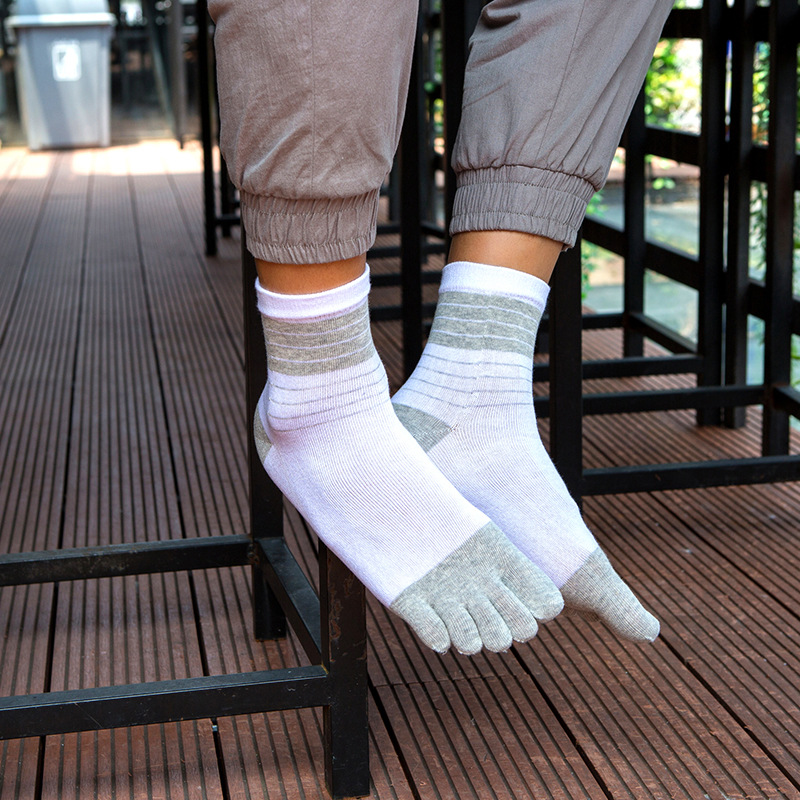 3/5 Pairs Men Five Toe Crew So - Toe Sock Split recensione e prezzo