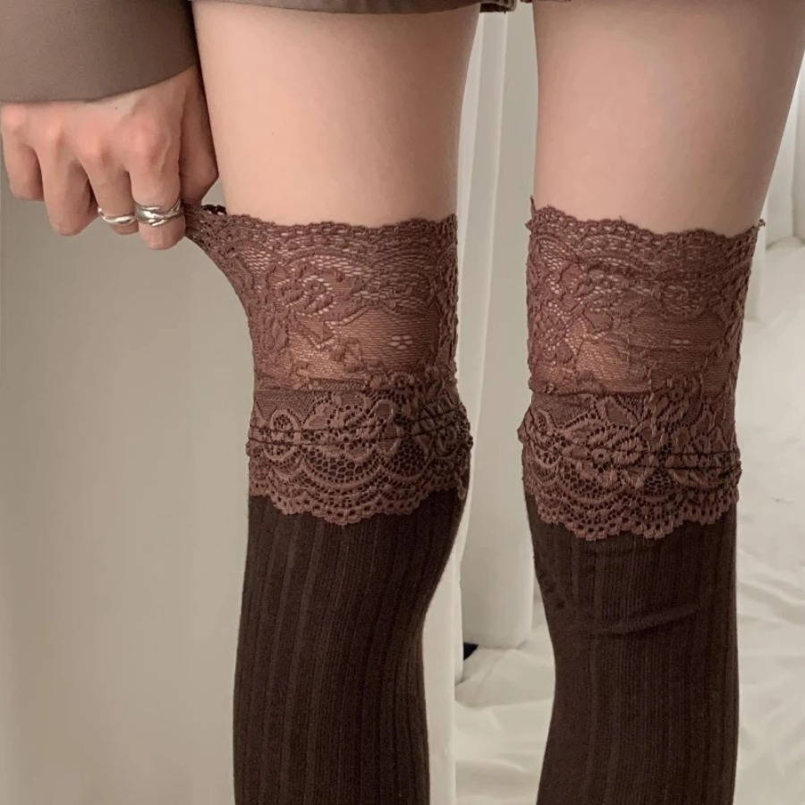 Soft Cotton Thigh High Socks,  - Boot Sock Slouchy recensione e prezzo