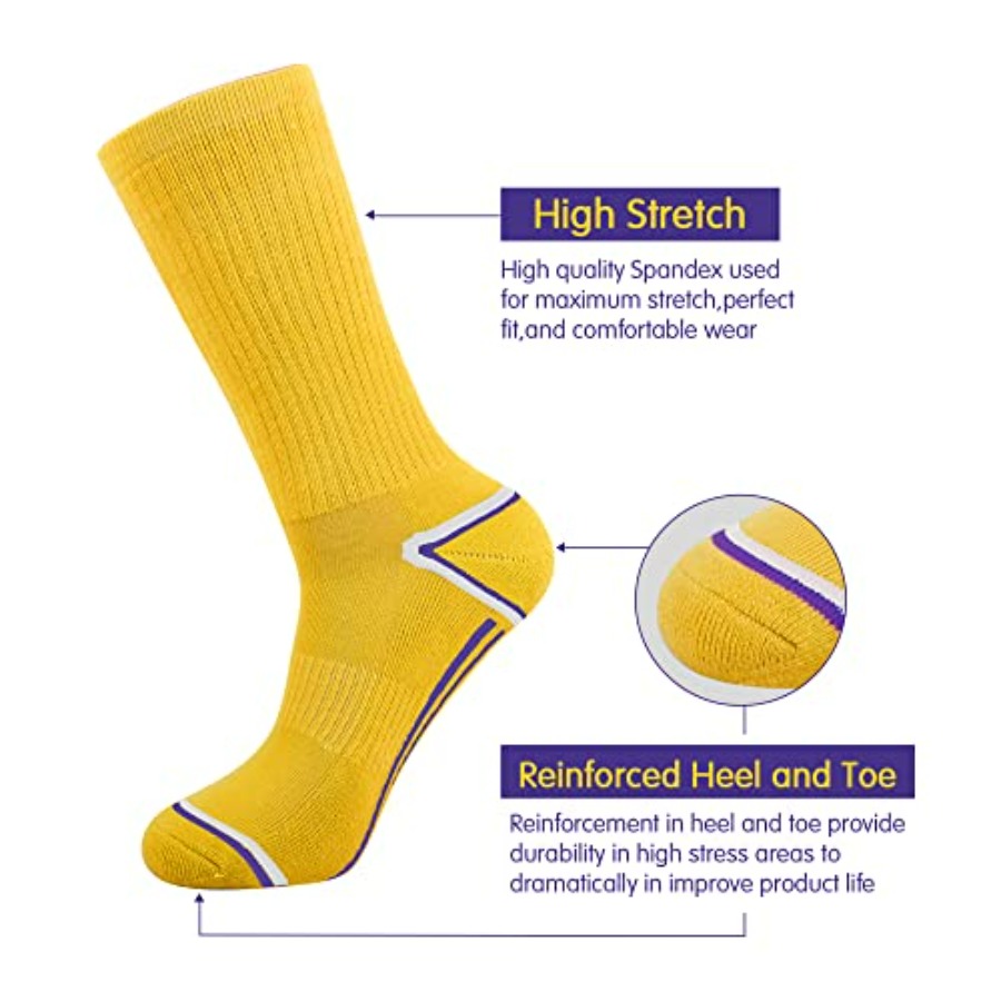 Mens 6 Pack Athletic Performan - Athletic Sock Cushion recensione e prezzo