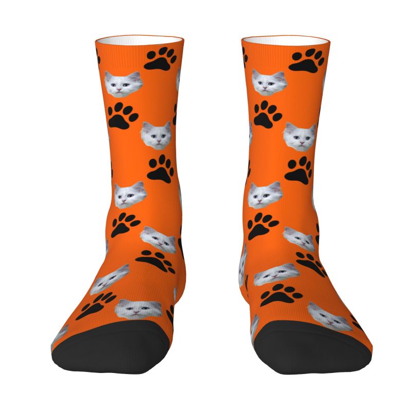 Custom Personalized Cat Head F - Dress Sock Men recensione e prezzo