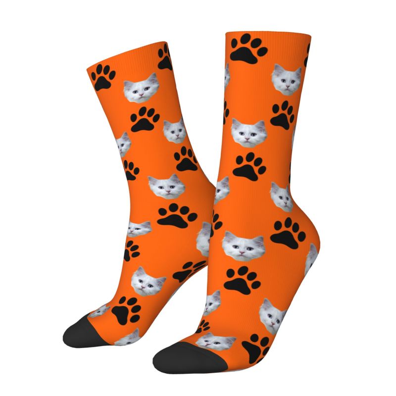 Custom Personalized Cat Head F - Dress Sock Men recensione e prezzo