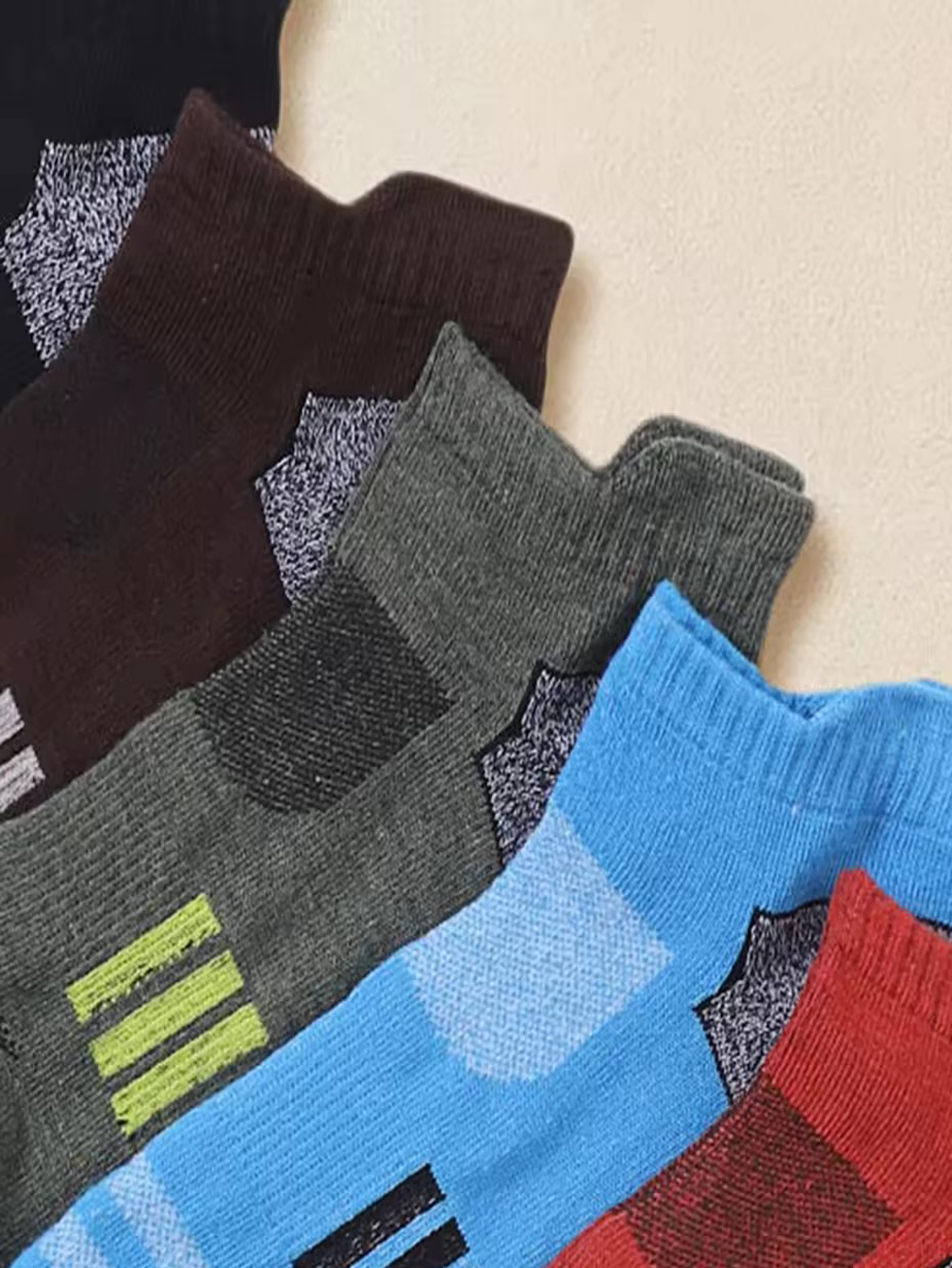 6/12 Pairs Men Vibrant Multico - Ankle Sock Low Cut recensione e prezzo