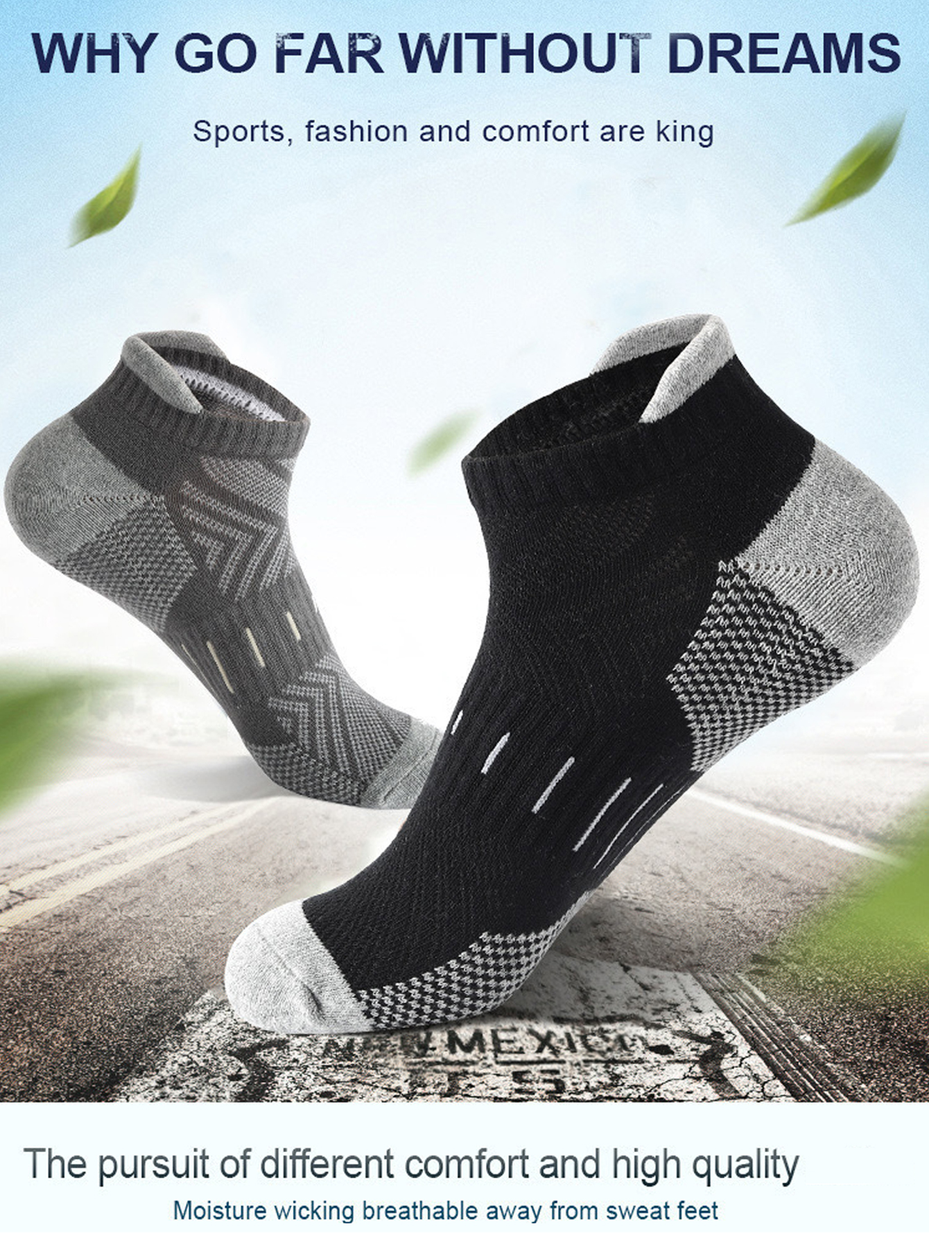 6Pairs Men's Arrow Print Ankle - Athletic Sock Cushion recensione e prezzo