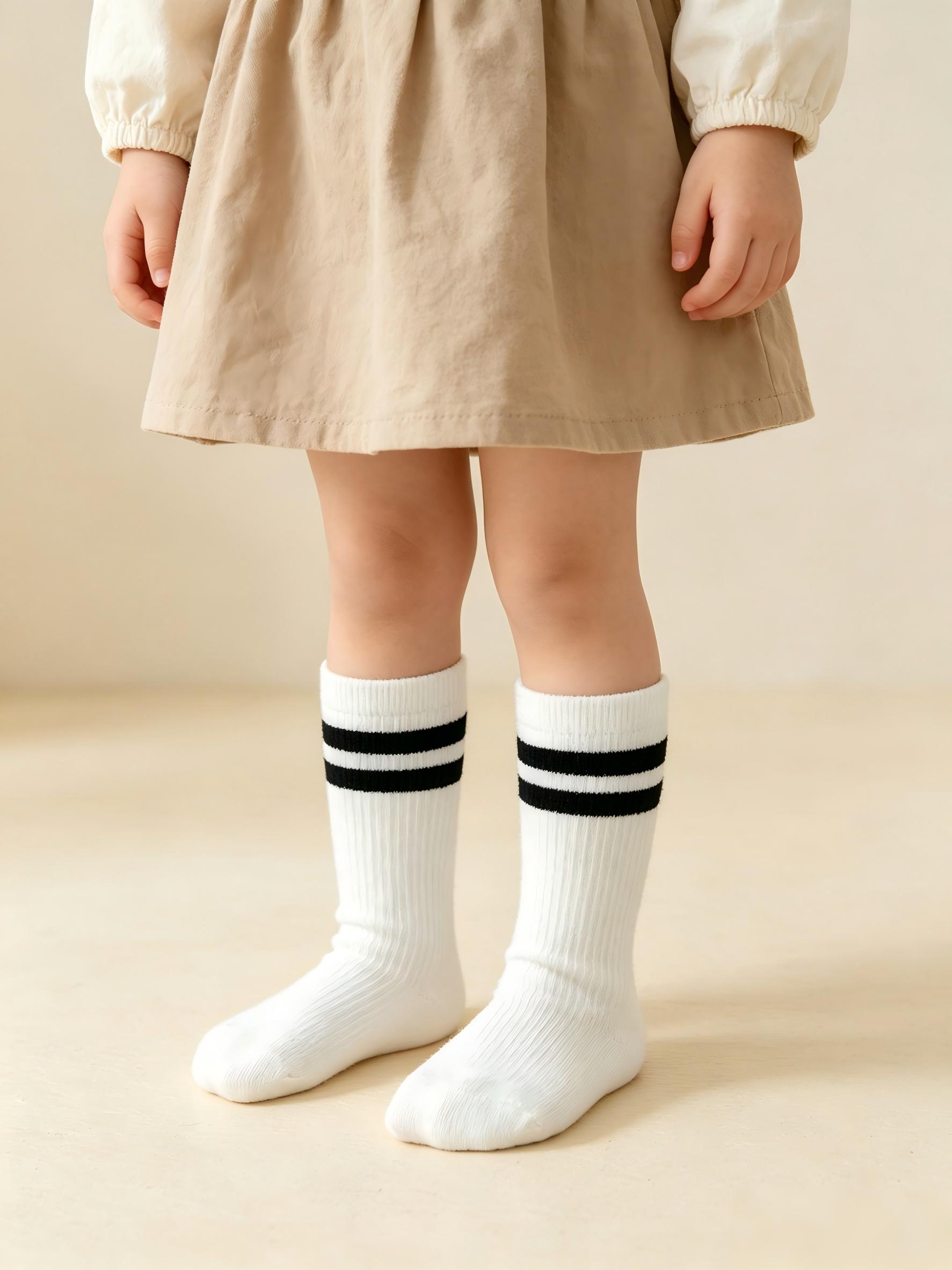 4-Pack Baby Toddler Striped Cr - Cotton Crew Sock Pack recensione e prezzo