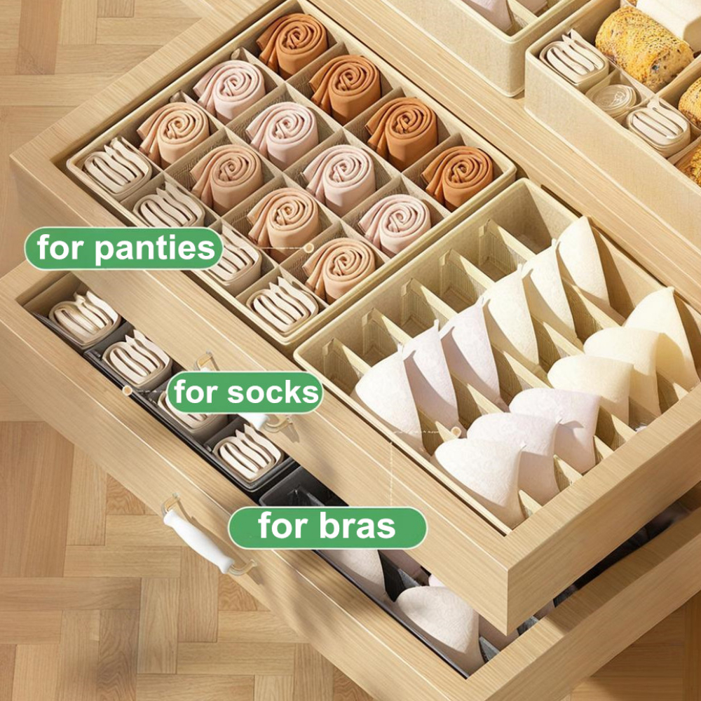 Underwear Storage Box for Bras - Sock Organizer Tray recensione e prezzo