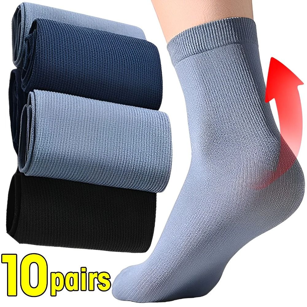 10Pairs Fashion Breathable Men - Silk Sock Bamboo recensione e prezzo