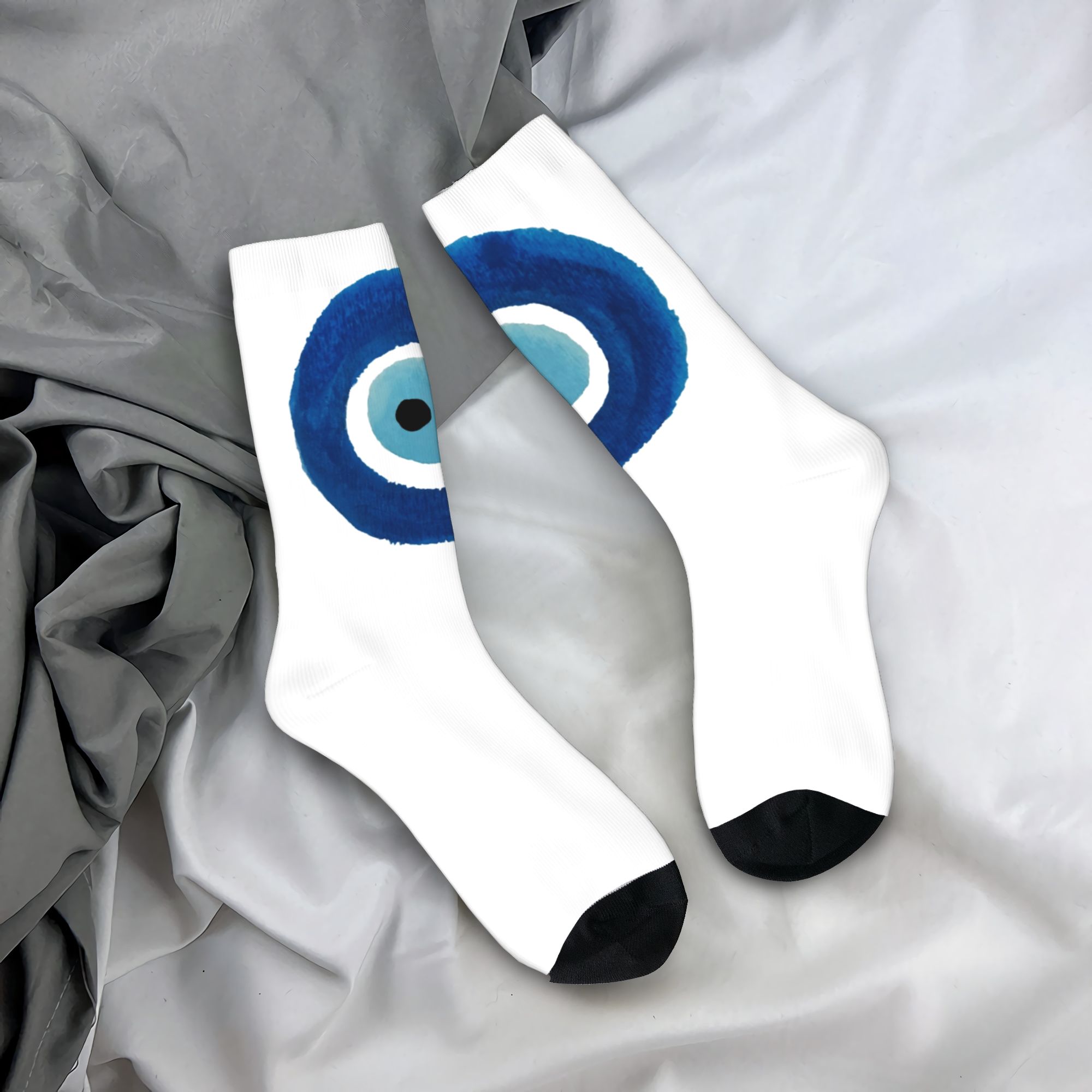 Custom Watercolor Evil Eye Naz - Dress Sock Men recensione e prezzo
