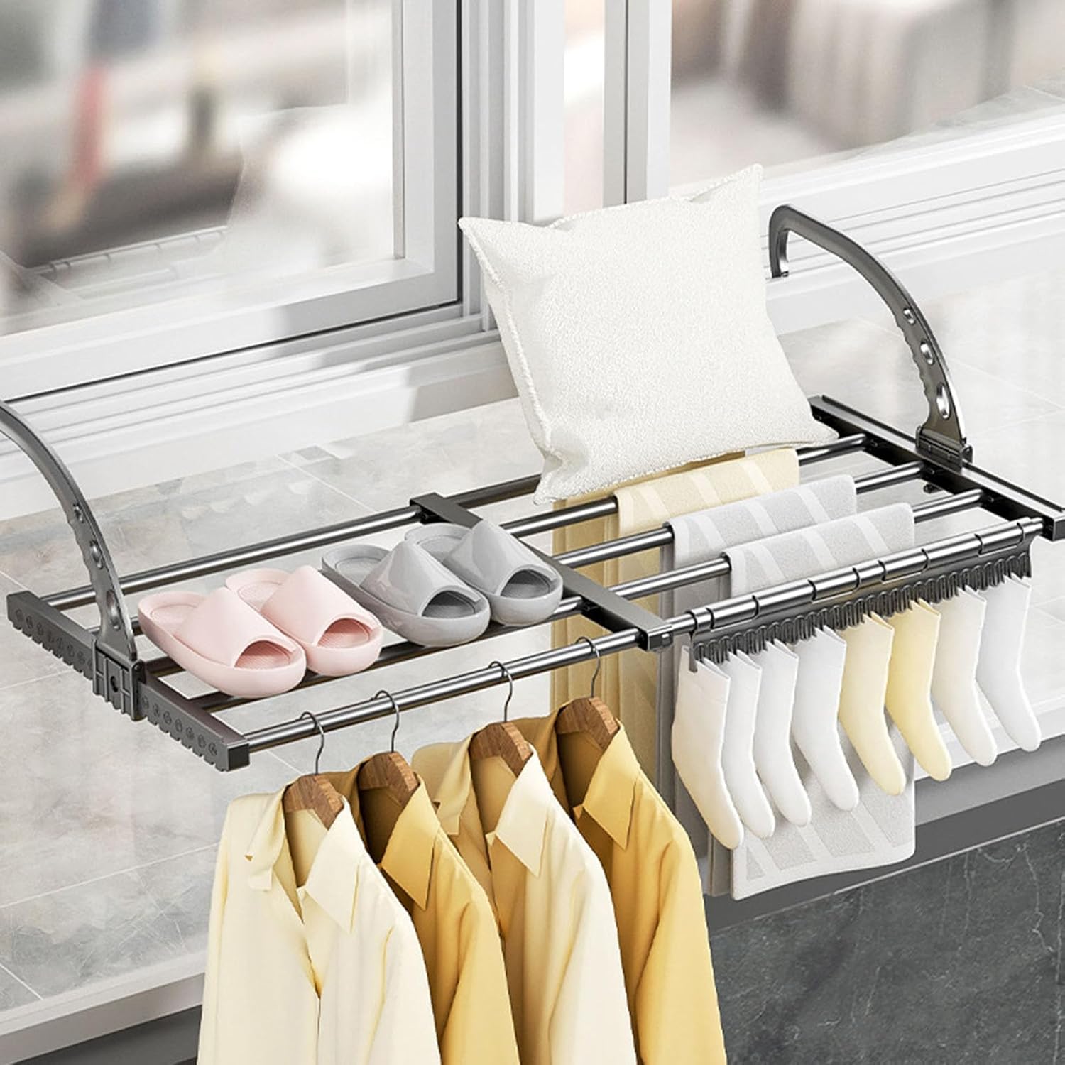 Heavy-Duty Foldable Radiator C - Sock Organizer Tray recensione e prezzo