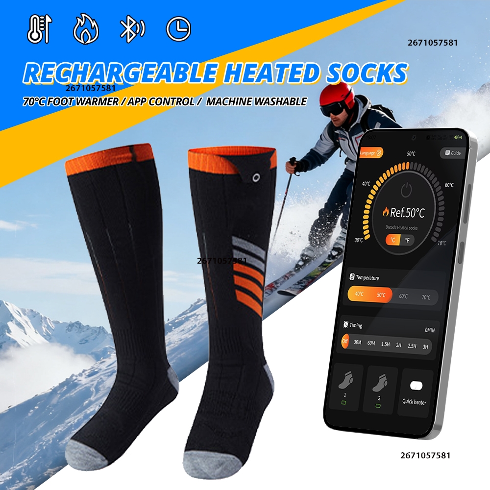 APP Control Heated Socks Recha - Thermal Sock Winter recensione e prezzo