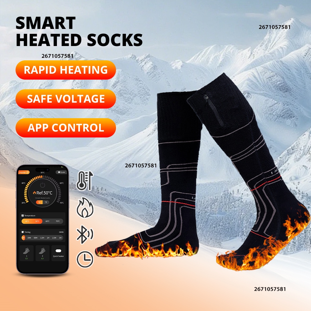APP Control Heated Socks Recha - Thermal Sock Winter recensione e prezzo
