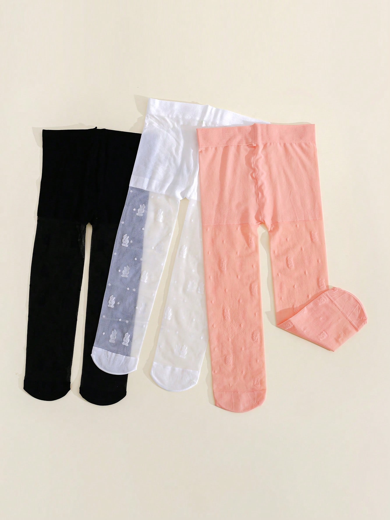 3Pack Toddler Girl Rabbit Prin - Tights Pantyhose Sheer recensione e prezzo