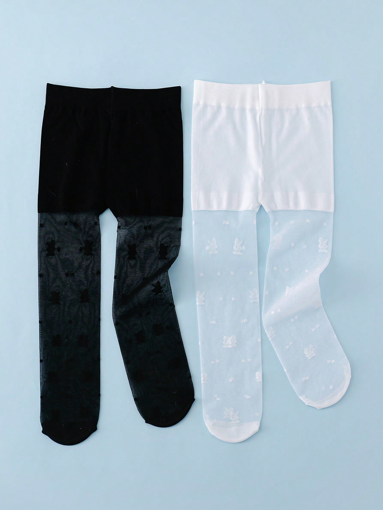 3Pack Toddler Girl Rabbit Prin - Tights Pantyhose Sheer recensione e prezzo