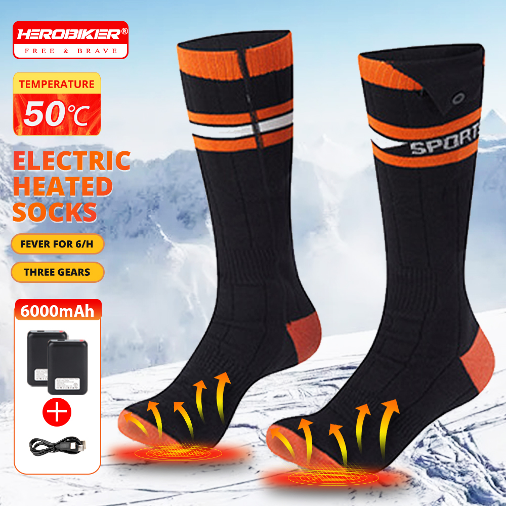 Heating Socks 6000mah Battery  - Thermal Sock Winter recensione e prezzo