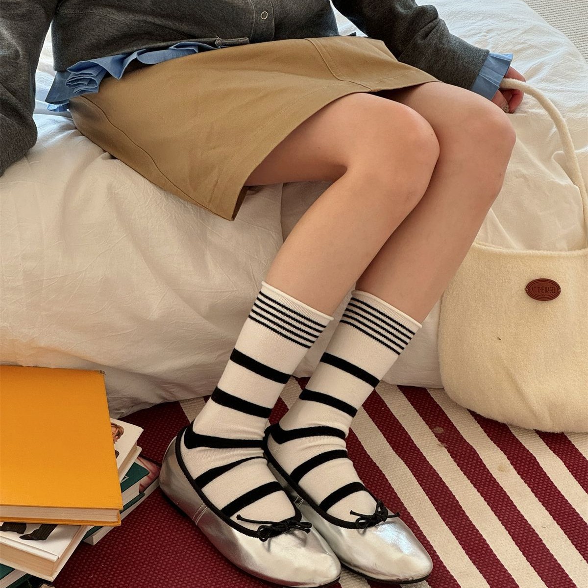 SP&CITY Korean Winter Striped  - Silk Sock Bamboo recensione e prezzo
