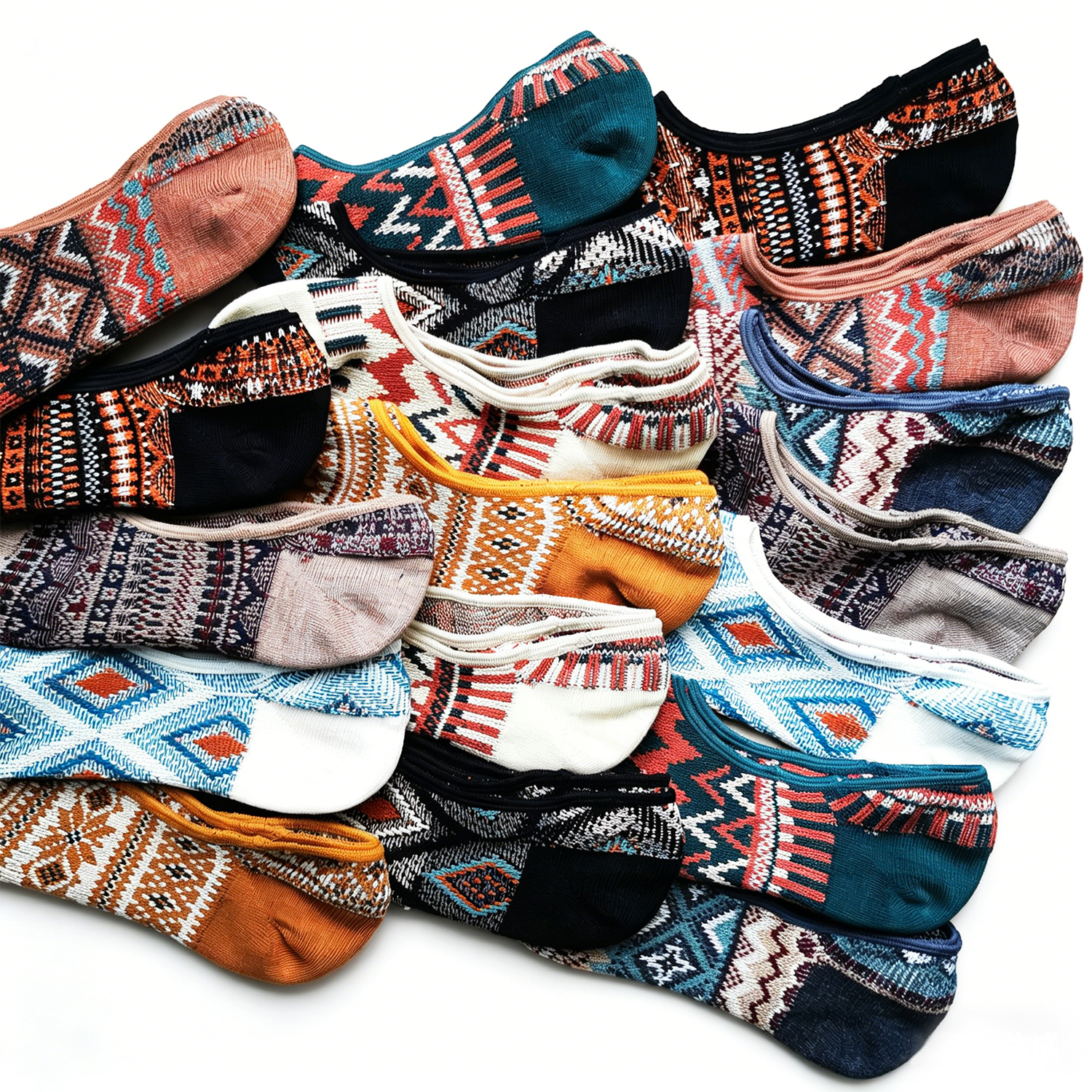 10/20 Pairs No Show Socks Men  - No Show Sock Women recensione e prezzo