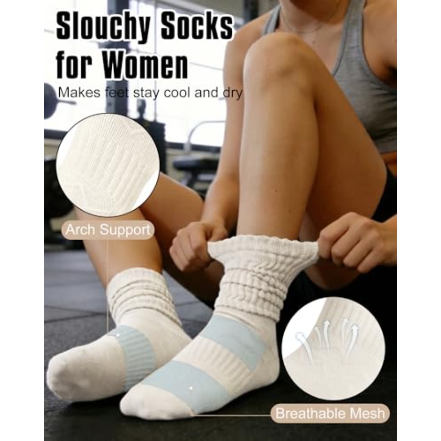Athletic Slouchy Socks for Wom - Boot Sock Slouchy recensione e prezzo