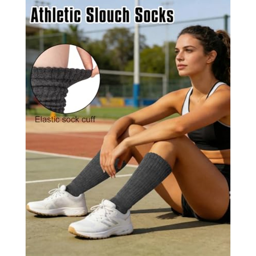 Athletic Slouchy Socks for Wom - Boot Sock Slouchy recensione e prezzo