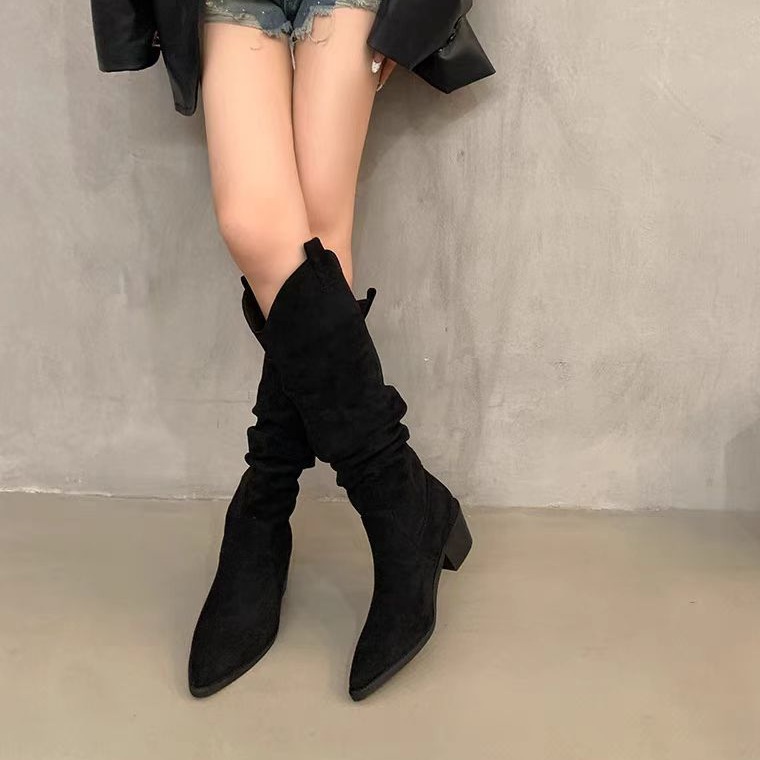 Long boots 2026 French retro c - Knee High Sock Women recensione e prezzo