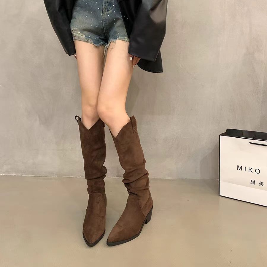 Long boots 2026 French retro c - Knee High Sock Women recensione e prezzo