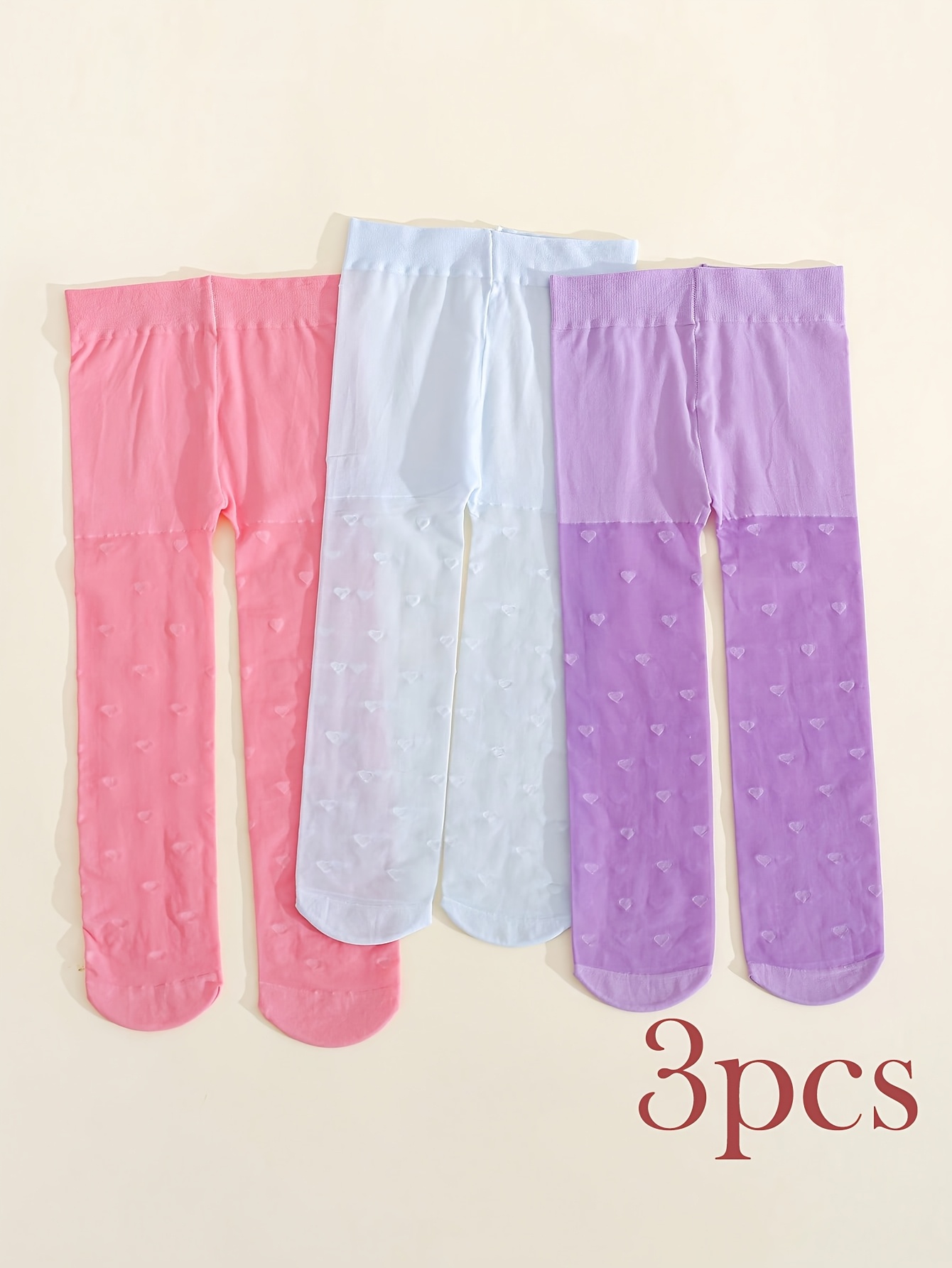 3 Pairs Toddler Girls Thin She - Tights Pantyhose Sheer recensione e prezzo